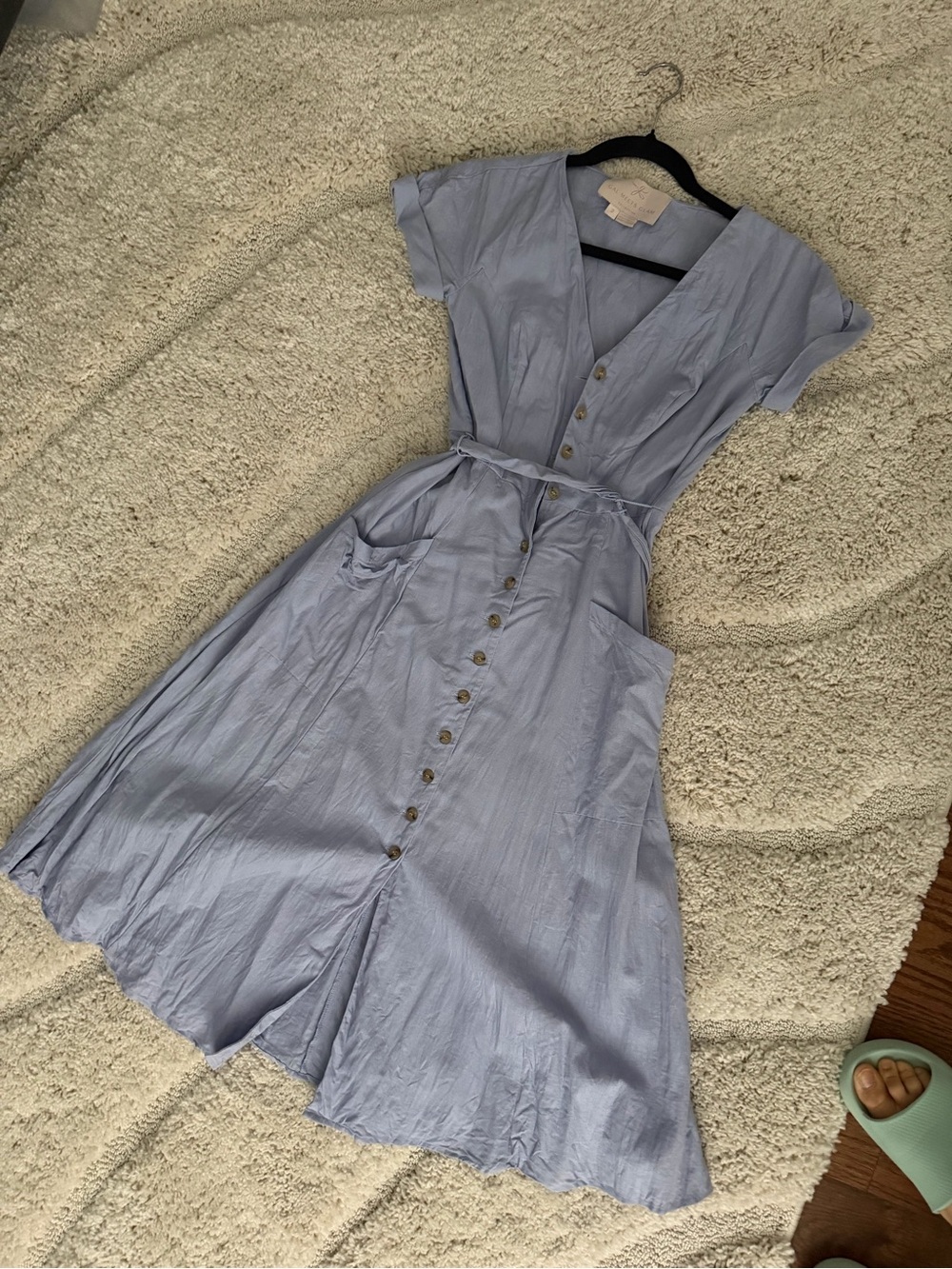 Gal meets glam linen Vanessa dress - Picture 3 of 6